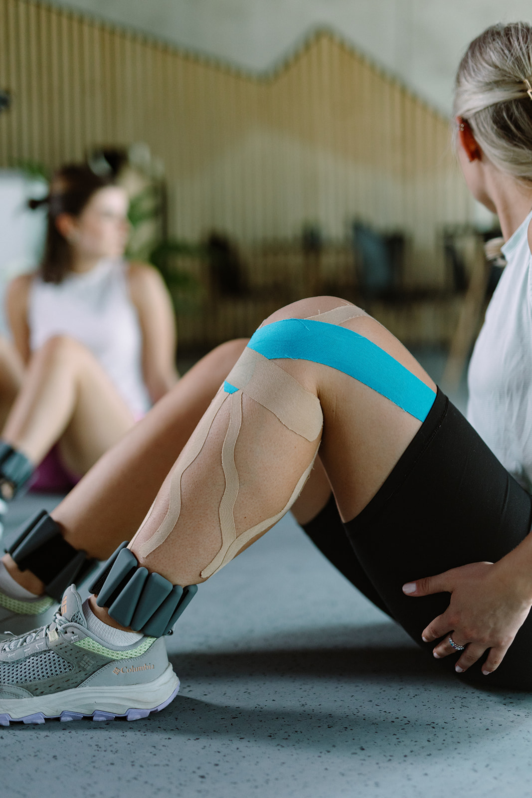 Stretching  class image